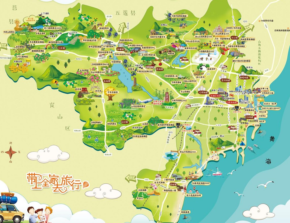 扬州景区使用手绘地图给景区能带来什么好处？
